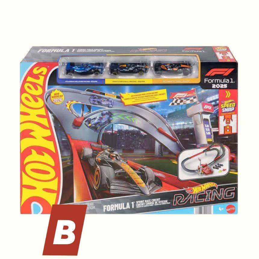 Hot Wheels F1 2025 Track Set